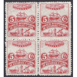 1937 ED. Asturias 01/07 ** [x4]