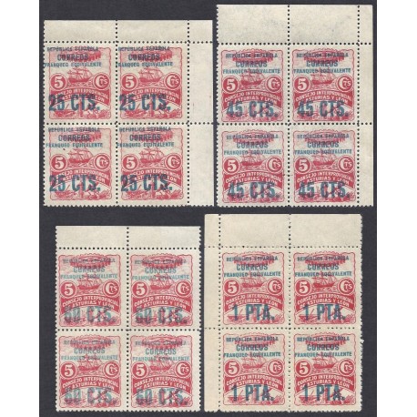 1937 ED. Asturias 08/11 ** [x4]