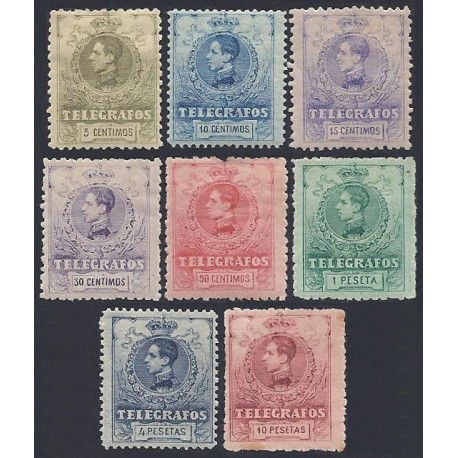1912 ED. Telégrafos 47/54 */(*)