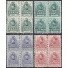 1912 ED. Telégrafos 47/54 ** [x4]
