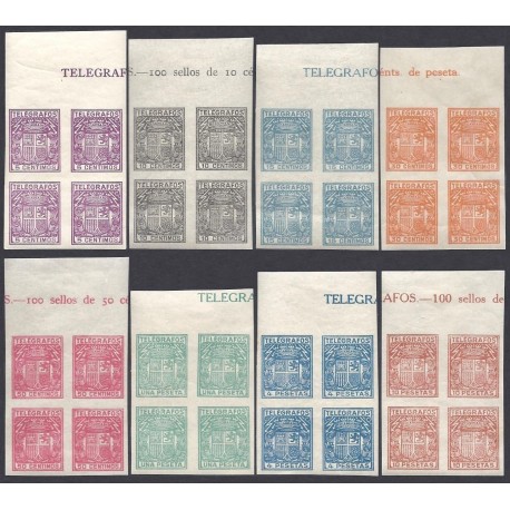 1932 ED. Telégrafos 68nas/75nas ** [x4]