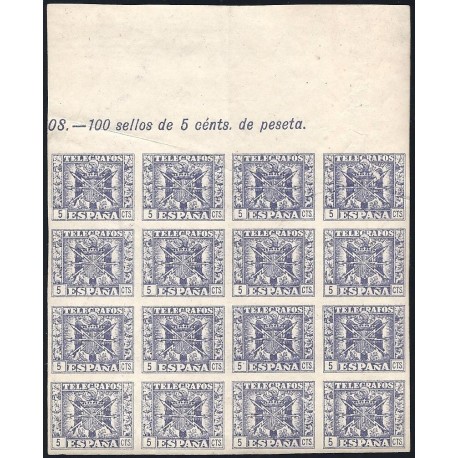 1940 ED. Telégrafos 76s ** [x16]