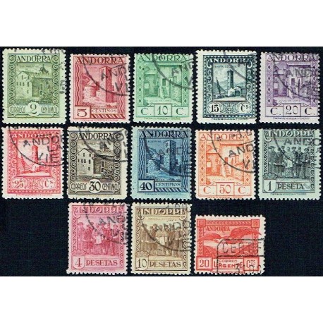 1929 ED. Andorra 15/27 us