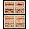 1929 ED. Barcelona - Telégrafos 01sph/02sph **