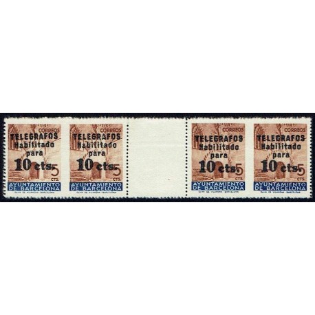 1936 ED. Barcelona - Telégrafos 09dsph ** [x2]