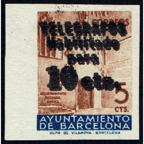1936 ED. Barcelona - Telégrafos 09hhs **
