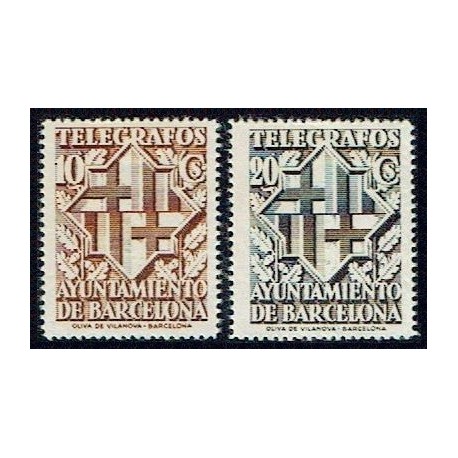1941 ED. Barcelona - Telégrafos 13d/14d **