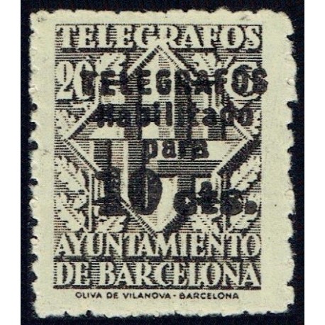 1942-1945 ED. Barcelona - Telégrafos 17A **