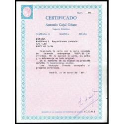 1931 ED. ELR Valencia 1hi/9hi us