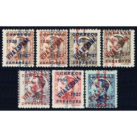 1937 ED. ELP Zaragoza NE01/02, NE05/06, NE09A, NE10A, NE12B **