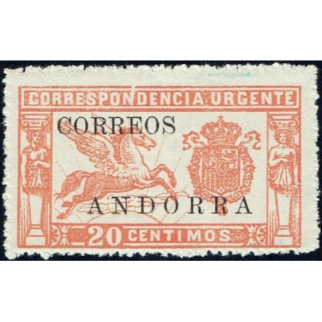 1928 ED. Andorra 13it *