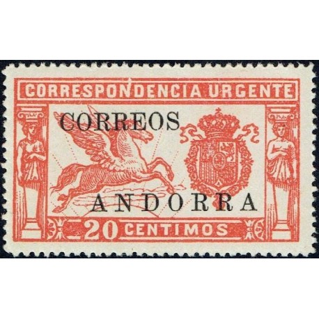 1928 ED. Andorra 14it **