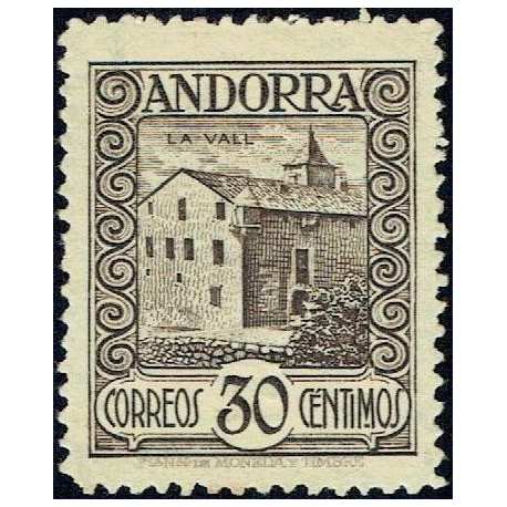 1929 ED. Andorra 21 * (2)