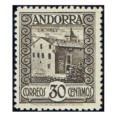1929 ED. Andorra 21 **