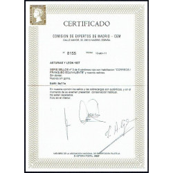 1937 ED. Asturias 08s/11s (*)