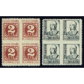 1937 ED. 815sbc, 820sbc **