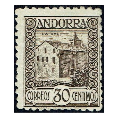 1931 ED. Andorra 21d *