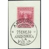 1929 ED. Andorra 25 us