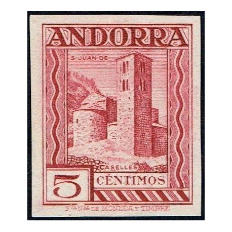 1935 ED. Andorra 29ecs (*)