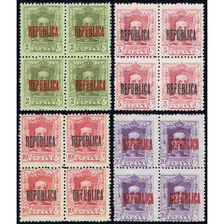 1931 ED. ELR Barcelona 01/04 + 01hec/04hec ** [x4]