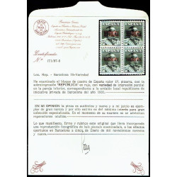1931 ED. ELR Barcelona 16 + 16hp ** [x4]