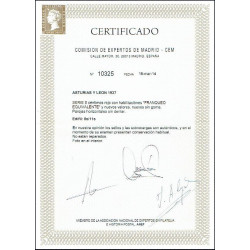 1937 ED. Asturias 08s/11s (*) [x2]