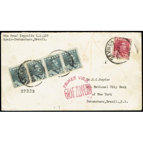 Graf Zeppelin A Brasil ED. 321 [x4], 322