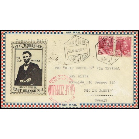 Graf Zeppelin A Brasil ED. 322 [x2]