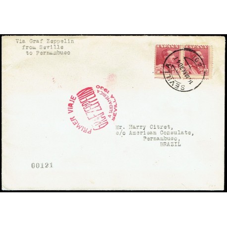 Graf Zeppelin A Brasil ED. 322 [x2]