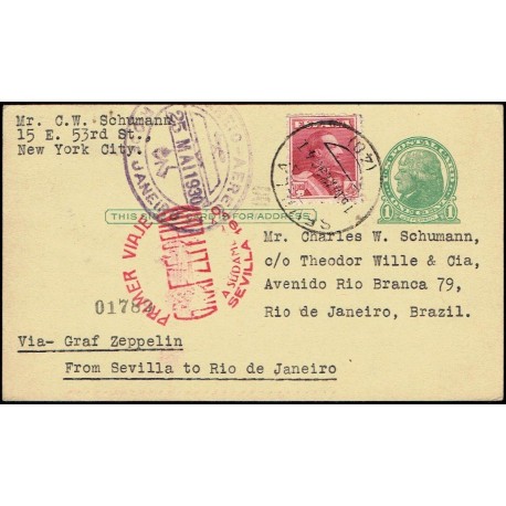 Graf Zeppelin A Brasil ED. 322