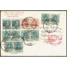 Graf Zeppelin A Argentina ED. 295 [x8], 296 [x2], 321 [x2]