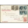Graf Zeppelin A Brasil reexpedido Argentina ED. 310, 312 [x2], 314 [x4], 315B [x4], 317 [x4], 318 [x2], 319 [x2], 321 [x5], 454
