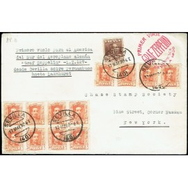 Graf Zeppelin A Estados Unidos ED. 320 [x12], 323