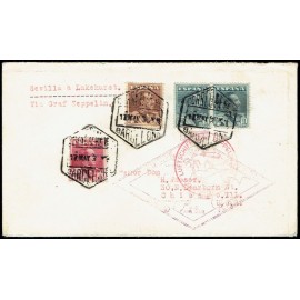 Graf Zeppelin A Estados Unidos ED. 321 [x2], 322/323