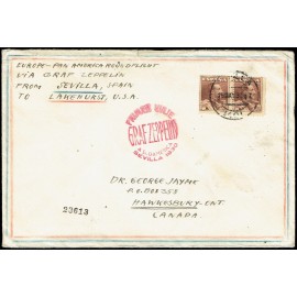 Graf Zeppelin A Estados Unidos ED. 323 [x2]