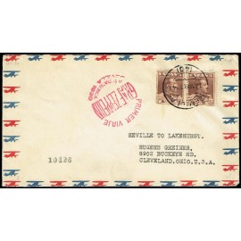 Graf Zeppelin A Estados Unidos ED. 323 [x2]