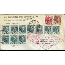 Graf Zeppelin De Sevilla A Sevilla ED. 321 [x10], 322/323