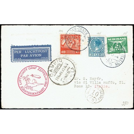 Graf Zeppelin Extranjero Países Bajos (1)