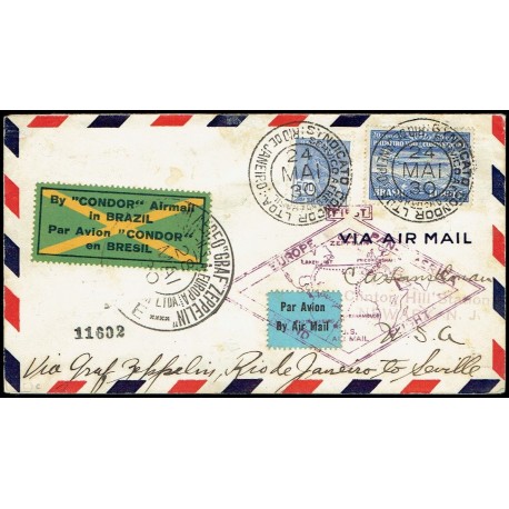 Graf Zeppelin Extranjero Brasil (3)