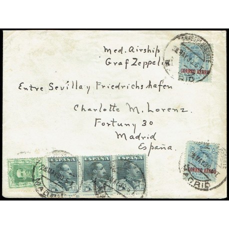 Graf Zeppelin A Alemania ED. 294 [x2], 314, 321 [x3]