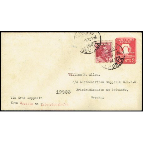 Graf Zeppelin A Alemania ED. 322