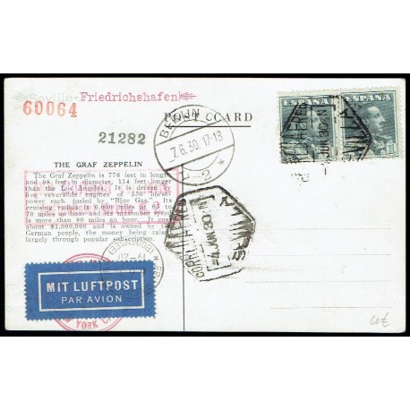 Graf Zeppelin A Alemania ED. 321 [x2]