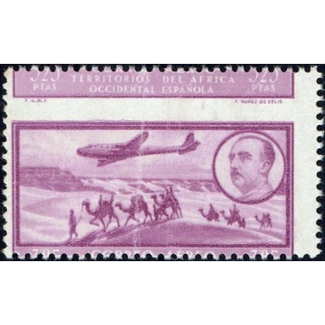 1951 ED. Spanisch Westafrika 24dh **