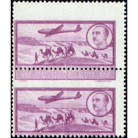 1951 ED. Spanish West Africa 24dh ** [x2]
