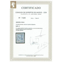 1935 ED. Andorra 37 **