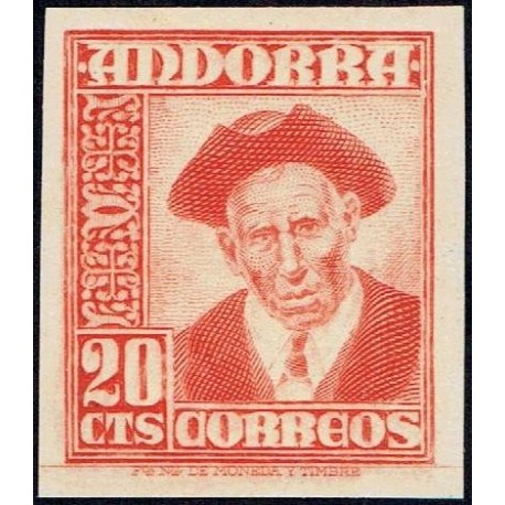 1948 ED. Andorra 48ecs **