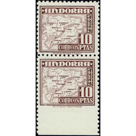 1948 ED. Andorra 57/57smz ** [x2]