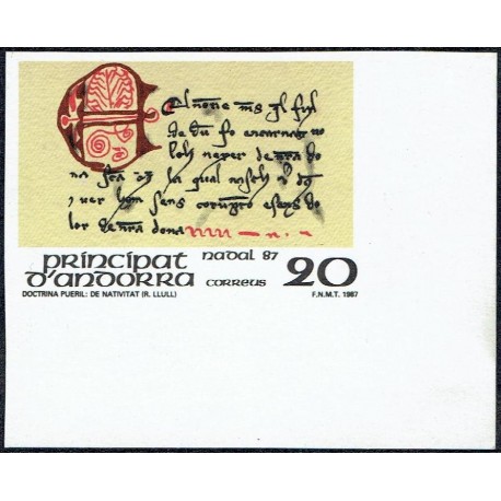 1987 ED. Andorra 202s **