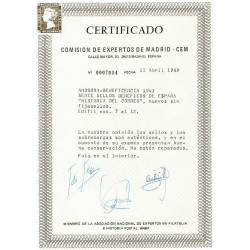 1943 ED. Andorra Beneficencia 7/12 **