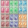 1943 ED. Andorra Beneficencia 7/12 ** [x4] (2)